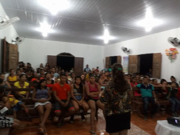 Atividade de Educação Sexual na comunidade de Nova América, Oeiras-PA. Uma experiência fantástica com pais agricultores.